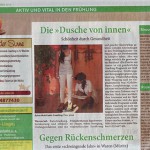 Die "Dusche von Innen" (Blitz am Sonntag, März 2015)